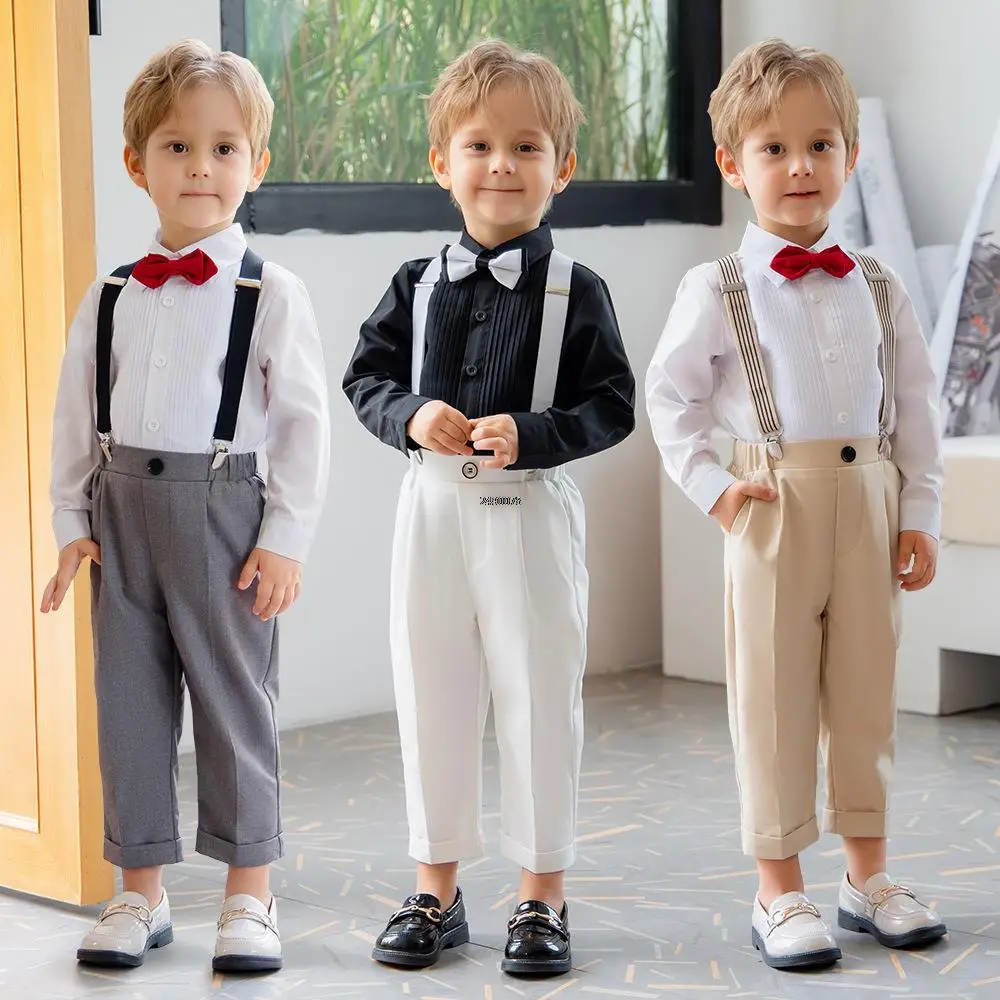 

Children'S Day Photography Suit School Boys Formal Wedding Dress Kids Performance Suit 1 Year Baby Birthday Ceremony Costume