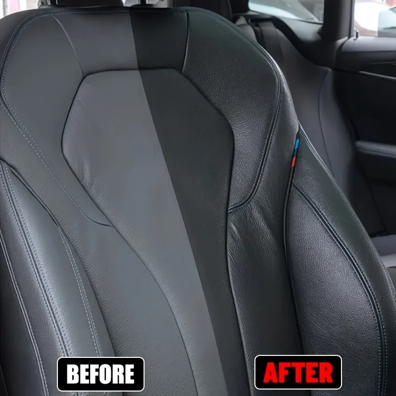 Plastic Renovate Wax - Blackening & Brightening Agent for Car Interiors & Exteriors, Tire Repair & Maintenance Cream, Rubber 5
