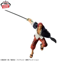 BANPRESTO-Figurines d'action One Piece BATTLE Record Collection, Shanks PVC, Anime Model Toy, 17cm, En stock 3