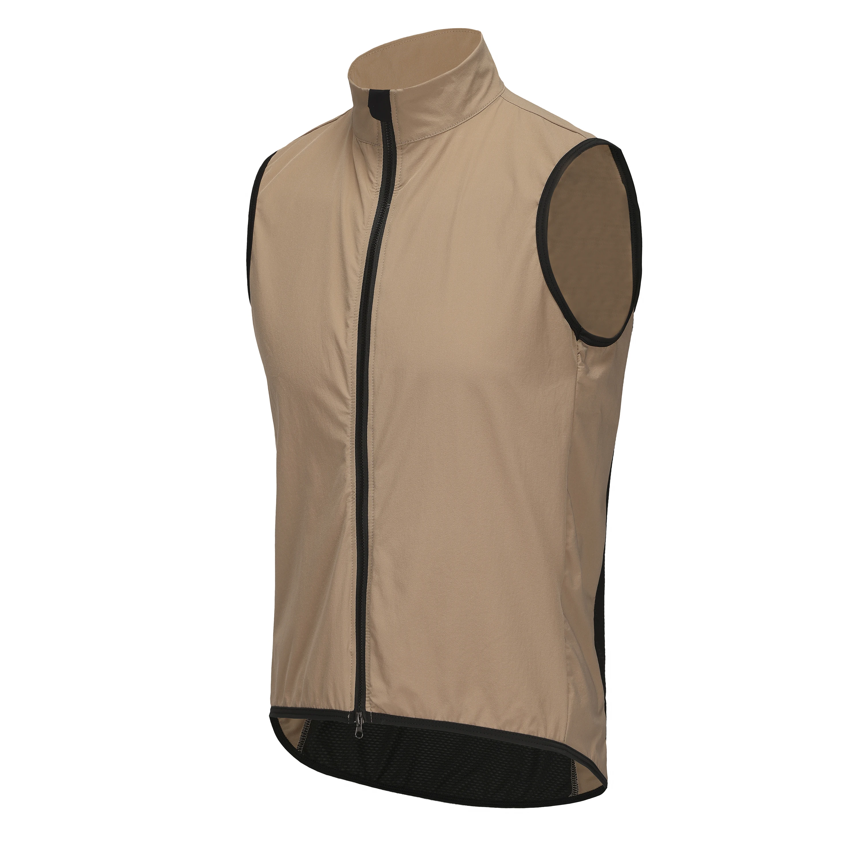 Men's Pro Team Cycling Windbreaker – Waterproof, Quick-Dry, Lightweight Sleeveless Jacket