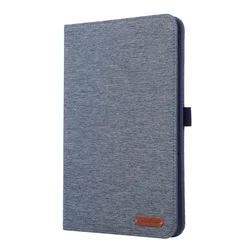 Soft Fabric Flip Stand Tablet Case - 9.7 Inch Premium Cover for Redmi Pad 2 SE 9.7 (Blue)
