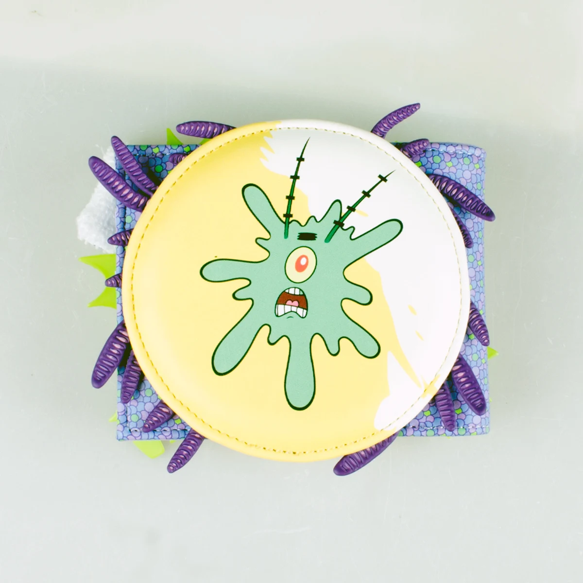 High-Quality 3D Burger Foldable Wallet Fashion Individual Card Holder with Identification Window