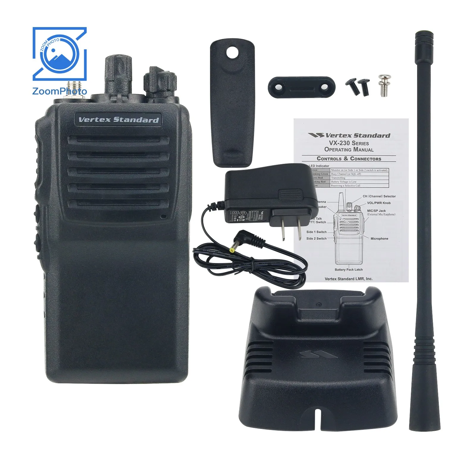 

VX-231 5W 10KM UHF Radio Original Walkie Talkie 400-470MHz 136-174MHz Handheld Transceiver for Vertex Standard