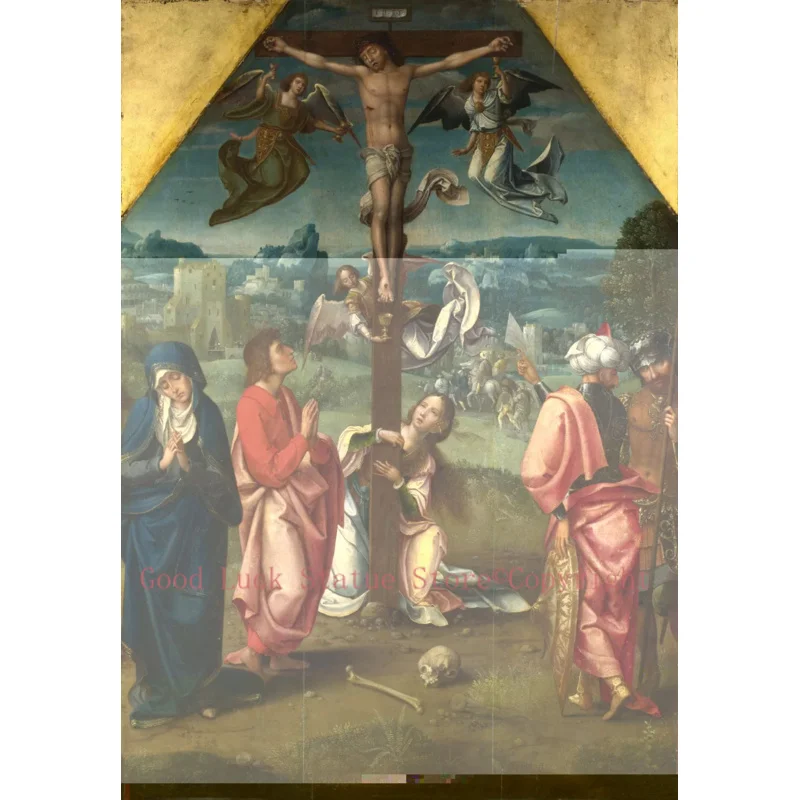 

wholesale Famous oil painting Replica # London Museum Religious ART # the crucifixion Christ on crossing painting on canvas