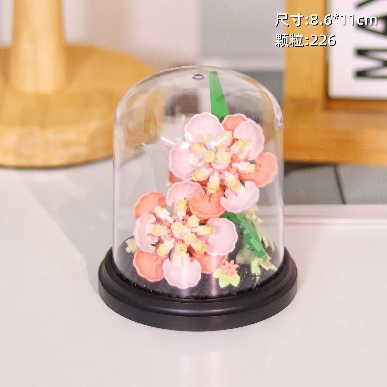 Building Block Toy Flower Bouquet Building Blocks Rose Sunflower Succulents Bonsai Garden Romantic Bricks DIY Potted Plants Model Kit Toy For Kids