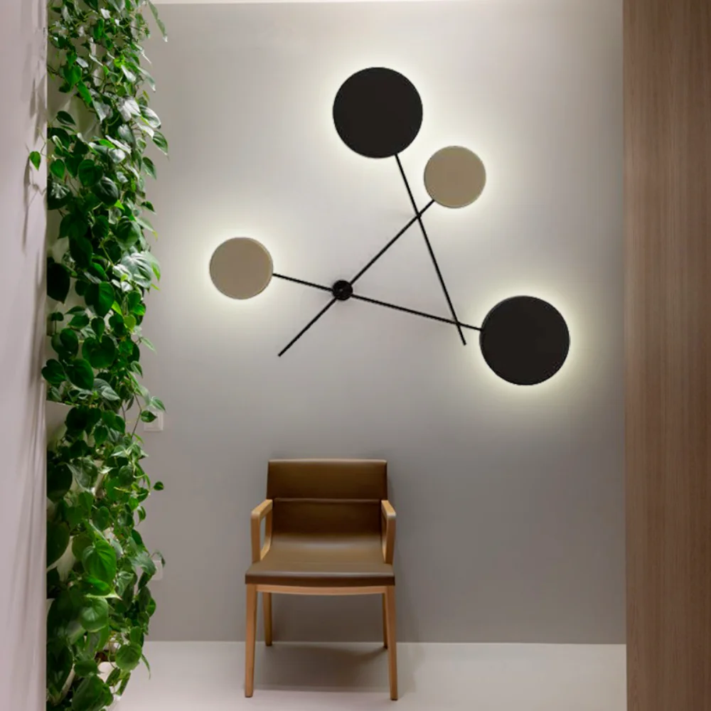 모던한 천장 LED 벽 램프, 북유럽 스타일 조명 기구, 로프트 조명, 침실 벽 조명, 홈 데코, 거실 돌출 조명