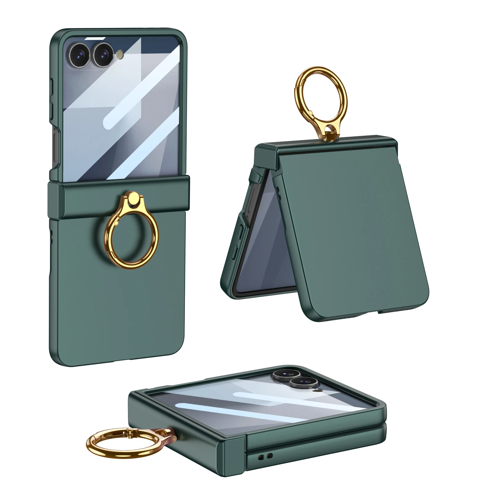 غطاء حماية نحيف و عصري لـ Samsung Z Flip 7 مع حماي...