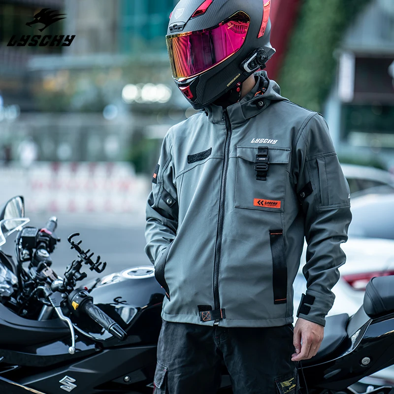 겨울 오토바이 재킷 남성용 보온 방풍 모토 라이딩 재킷 라이딩 안전 코트 내장 보호 패드 및 따뜻한 라이너