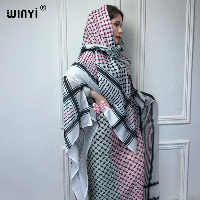 Classic Dresses with Scarf 2 Piece Set Kaftan Maxi Dresses Loose Fashion  Streetw | eBay