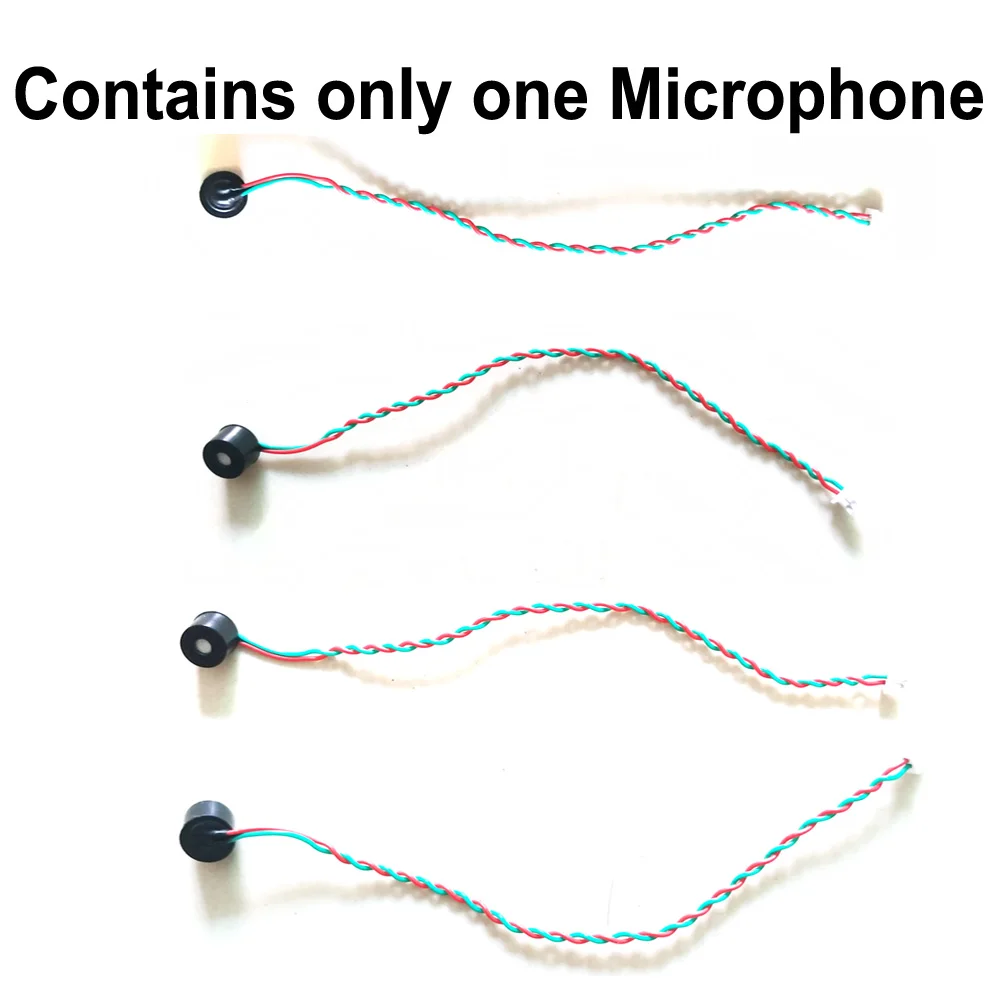 Heanworld Mini Sound Pick Up Microphone for CCTV Security Surveillance Camera Audio Monitoring Accessories for IP WiFi Camera