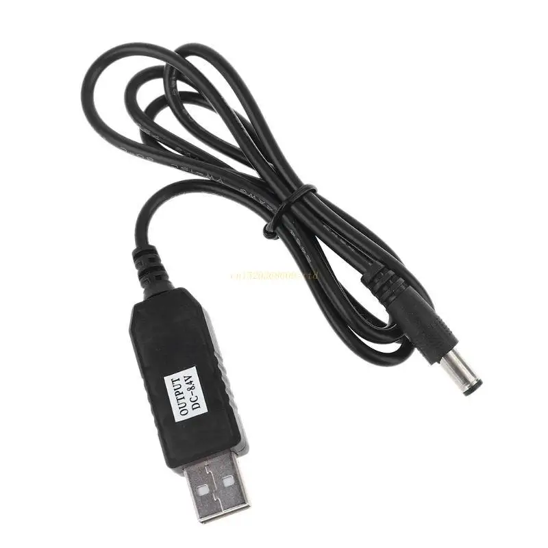 Universal USB 5V to 4.2V 8.4V 12.6V for Dc 5.5x2.1mm Charge Line Power Charging