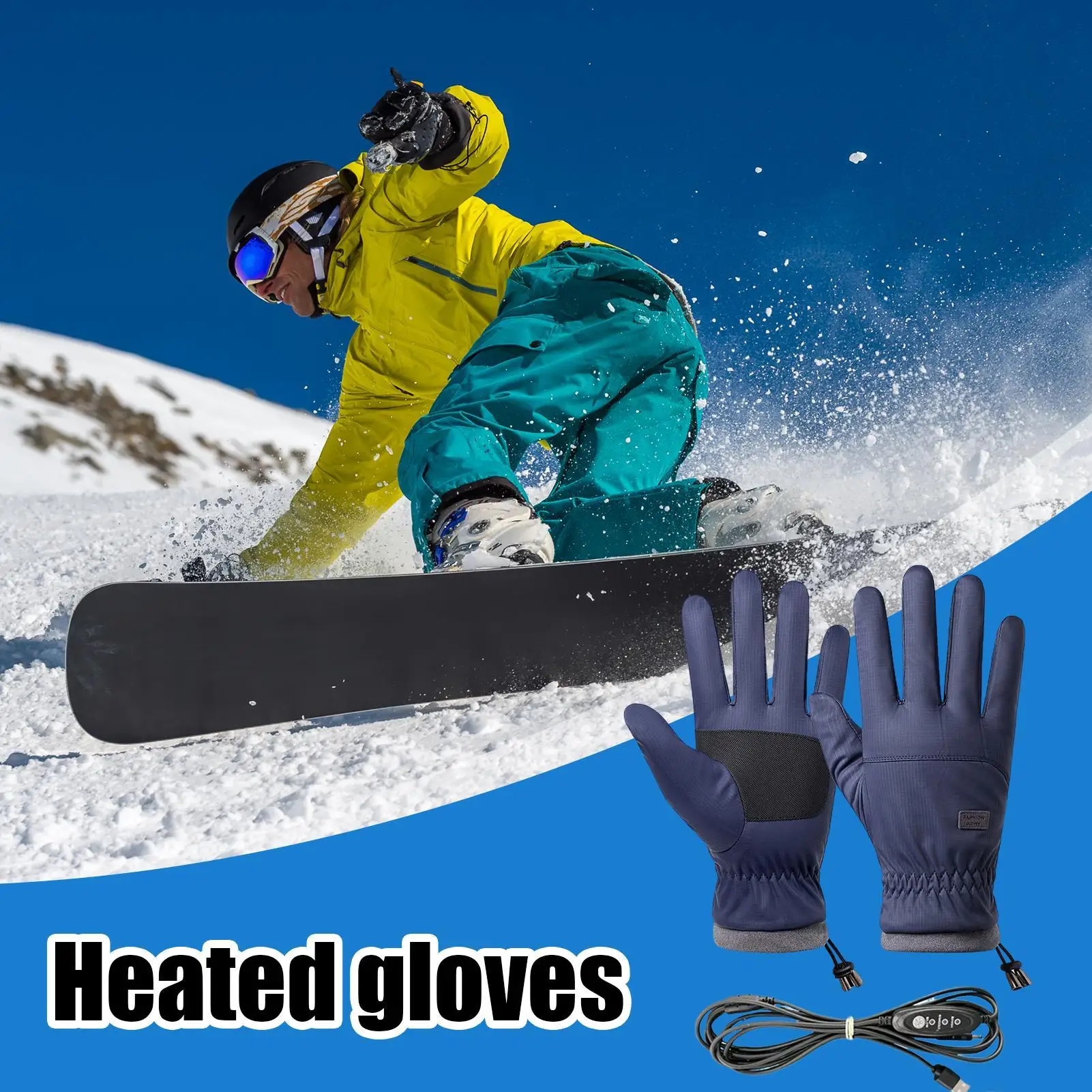 TRENDOUX Guanti Invernali Uomo Donna, Adatto Per Sci Snowboard