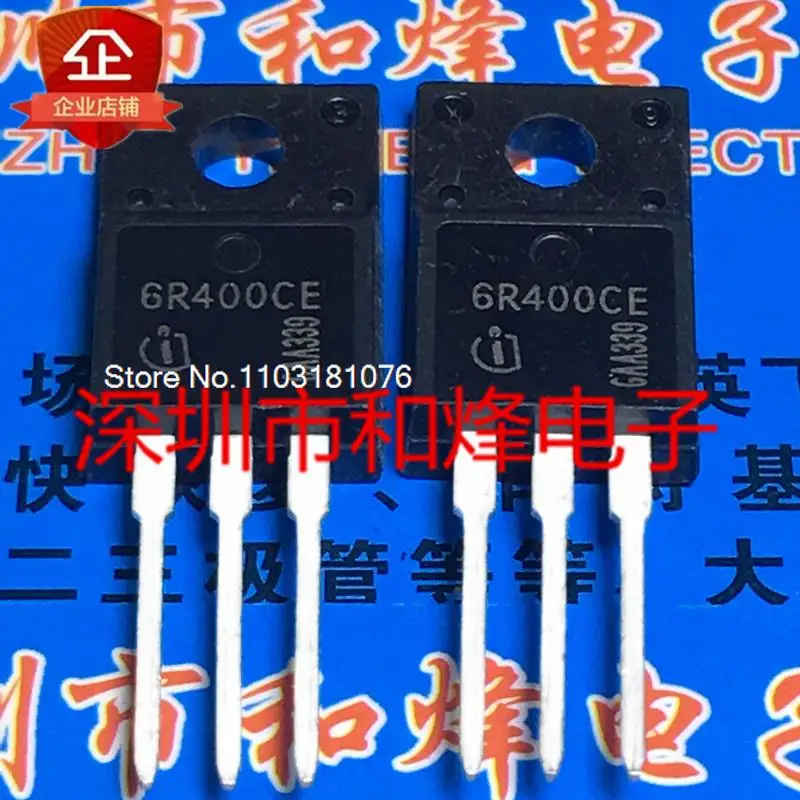 

(5PCS/LOT) 6R400CE IPA60R400CE TO-220F 650V 30A New Original Stock Power chip