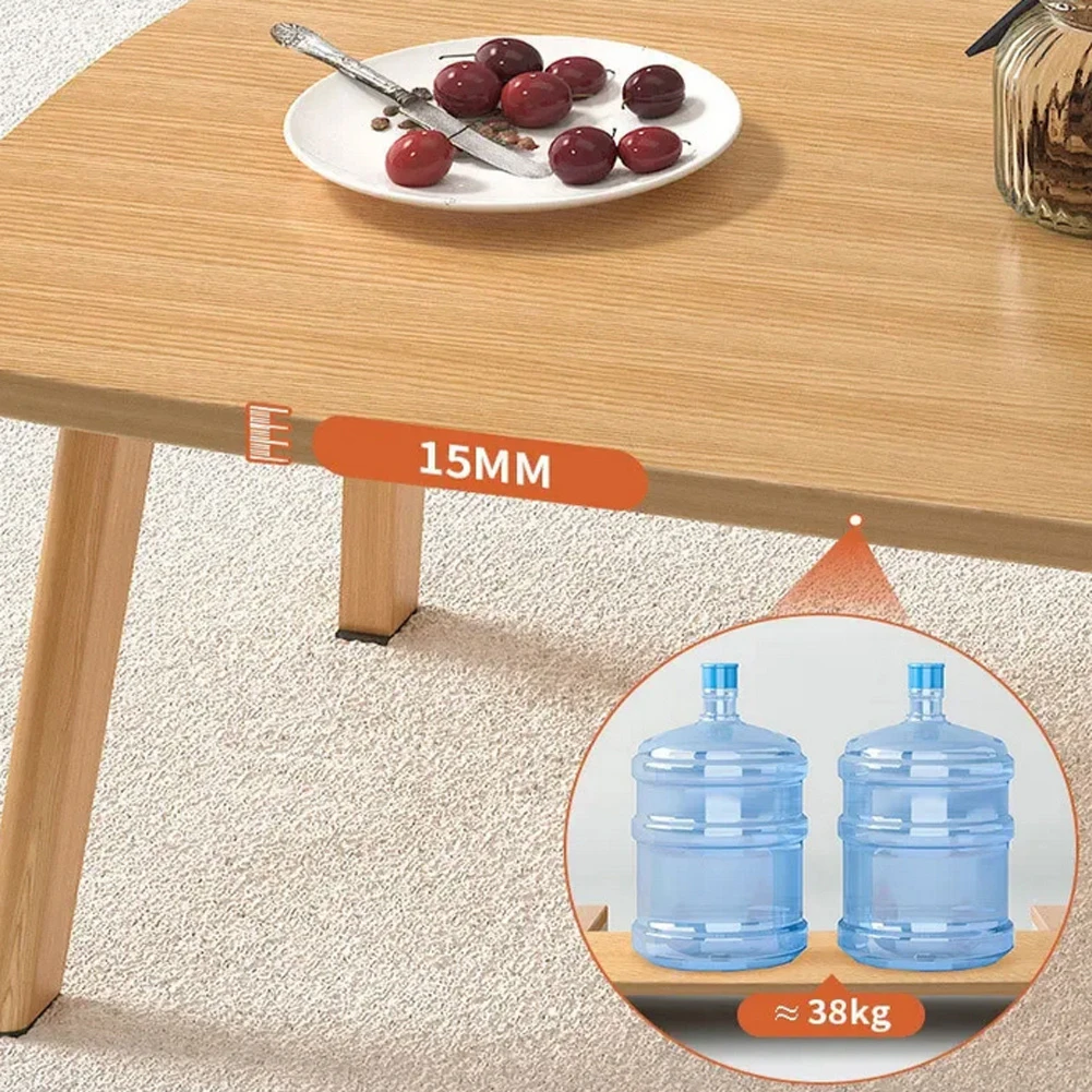 Klappbarer kleiner Couchtisch, Tatami-Fenster, niedriger Tisch, Balkontisch, zusammenklappbarer Mini-Schreibtisch aus Holz, Computertisch für das Heimbüro – Detail 13