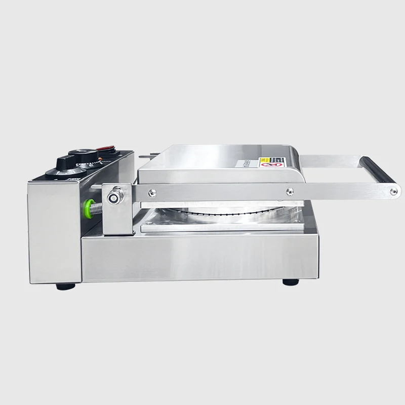Commercial Manual Version Of Egg Cone Machine Street Snack Equipment Stainless Steel Body Non-Stick Pan Coating