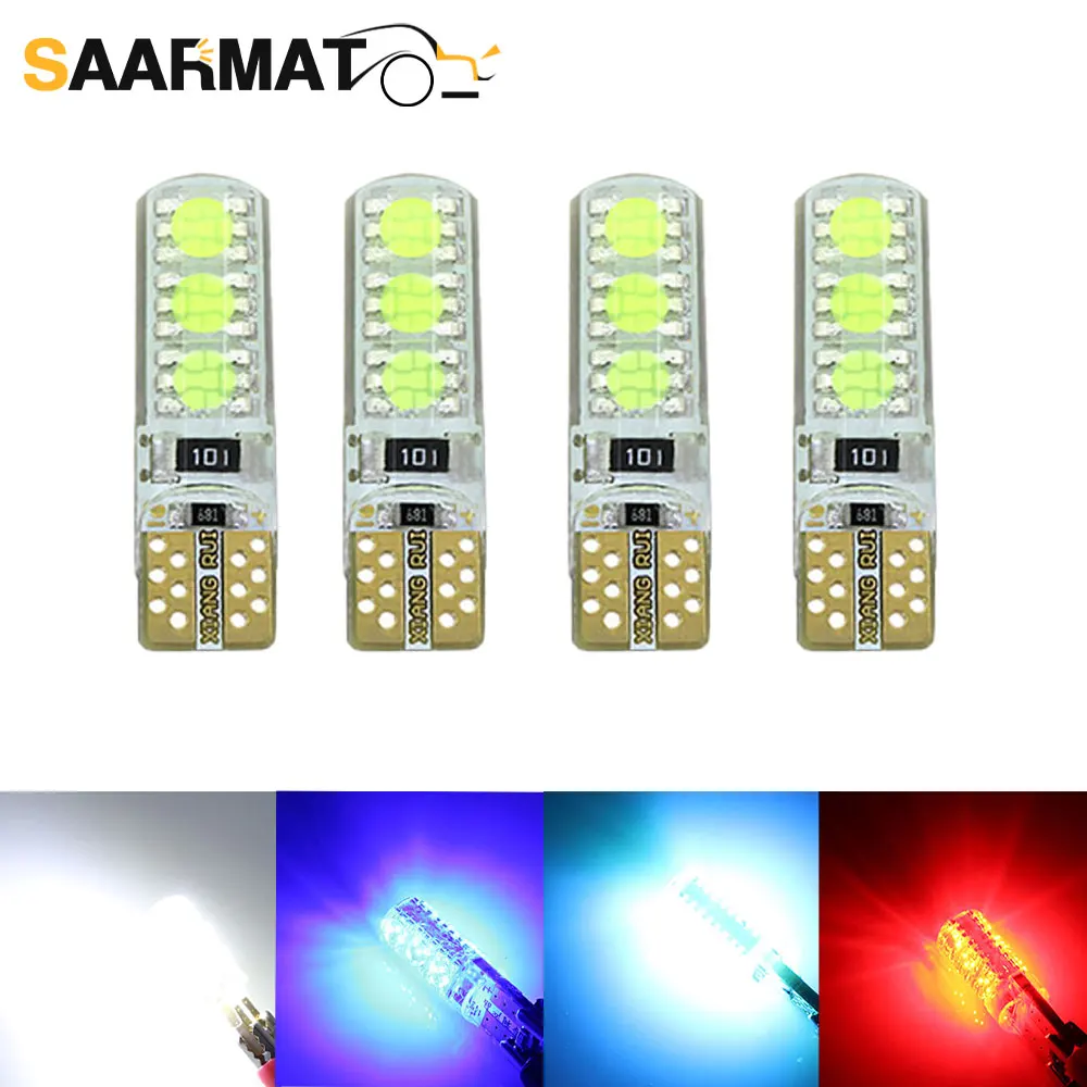 4Pcs Interni Auto Ha Condotto La Lampada T10 W5W 168 194 2825 Luci Di Ingombro Per Porsche Cayenne 9Pa Boxster 986 987 911 997 996