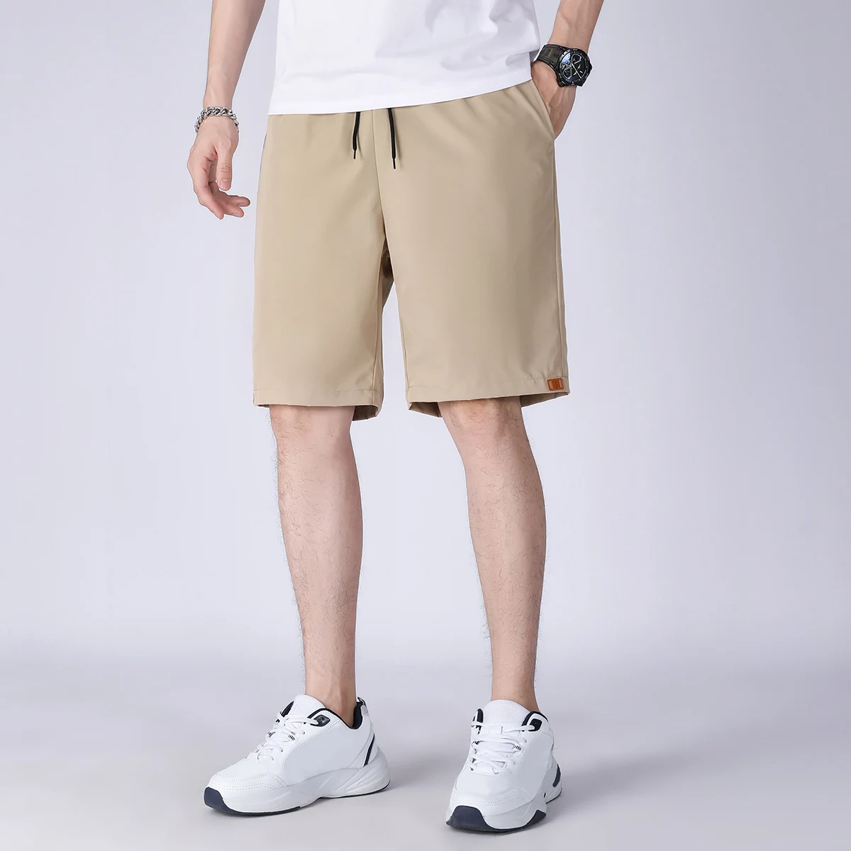 Men Jogger Shorts Oversize Sportwear Summer Men Sweatpants Man Pants Overalls Shorts Male Clothing