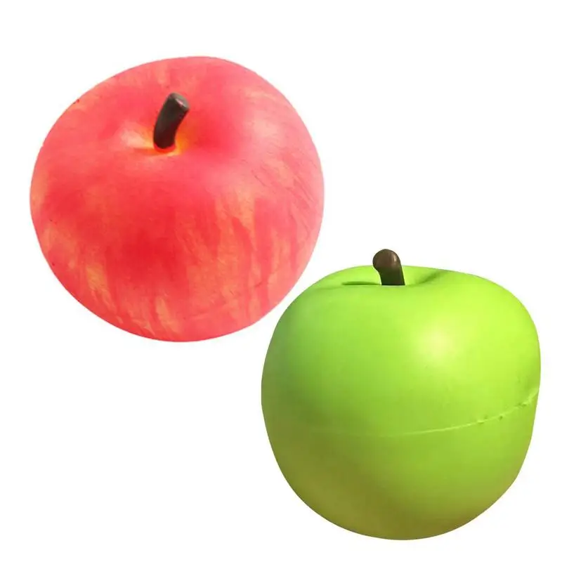 

Slow Rebound Squeeze Toys Apples Pinch Toy For Stress Relief Creative De-compression Toy Kids Adults Fidget Toy Birthday Gifts