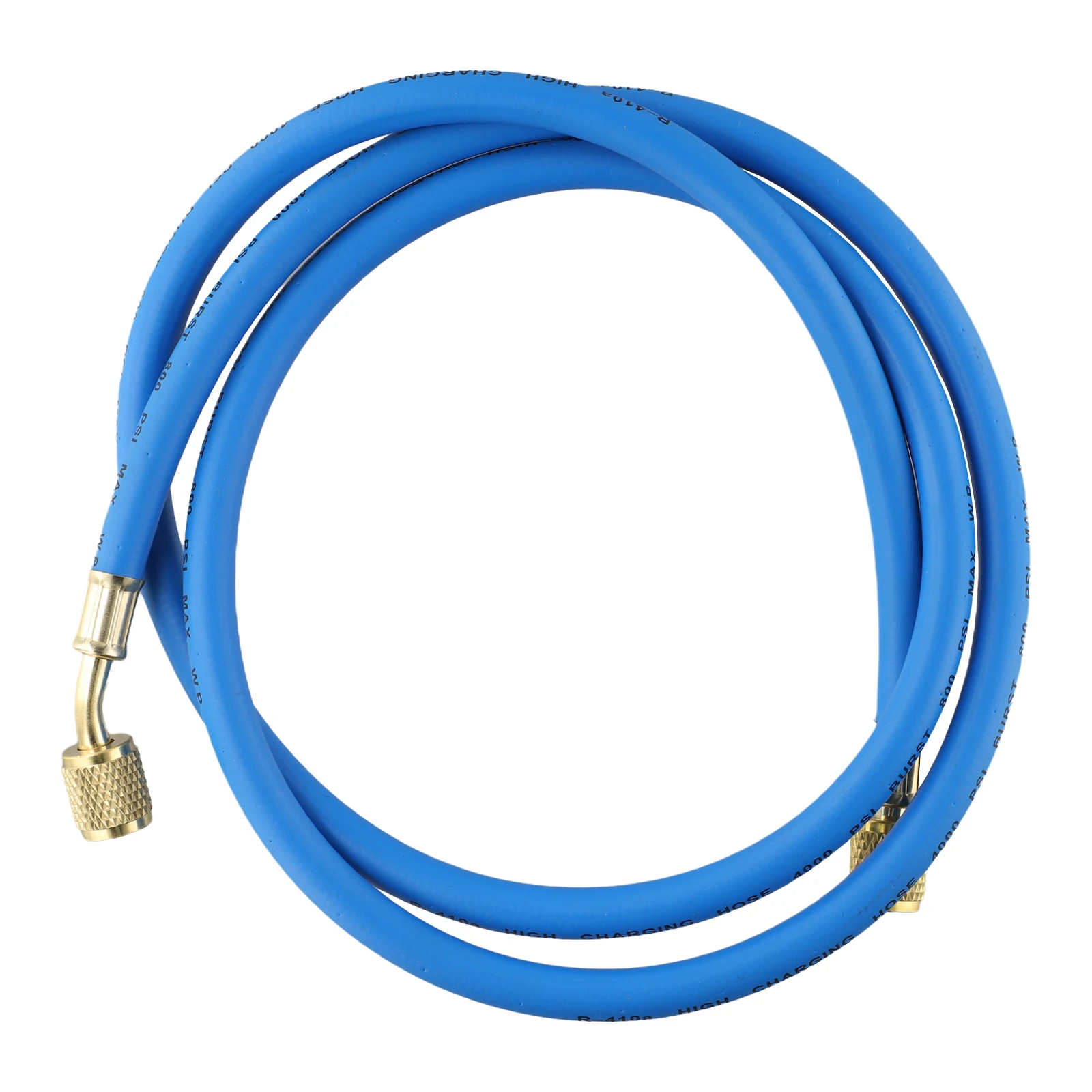

Refrigerantion Charging Hose 1/4 To 5/16 SAE Thread 4.92Ft 800PSI Tube HVAC Hose Blue Home Improvement Tool Accessories