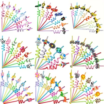 Kids Themed Party Straws 1