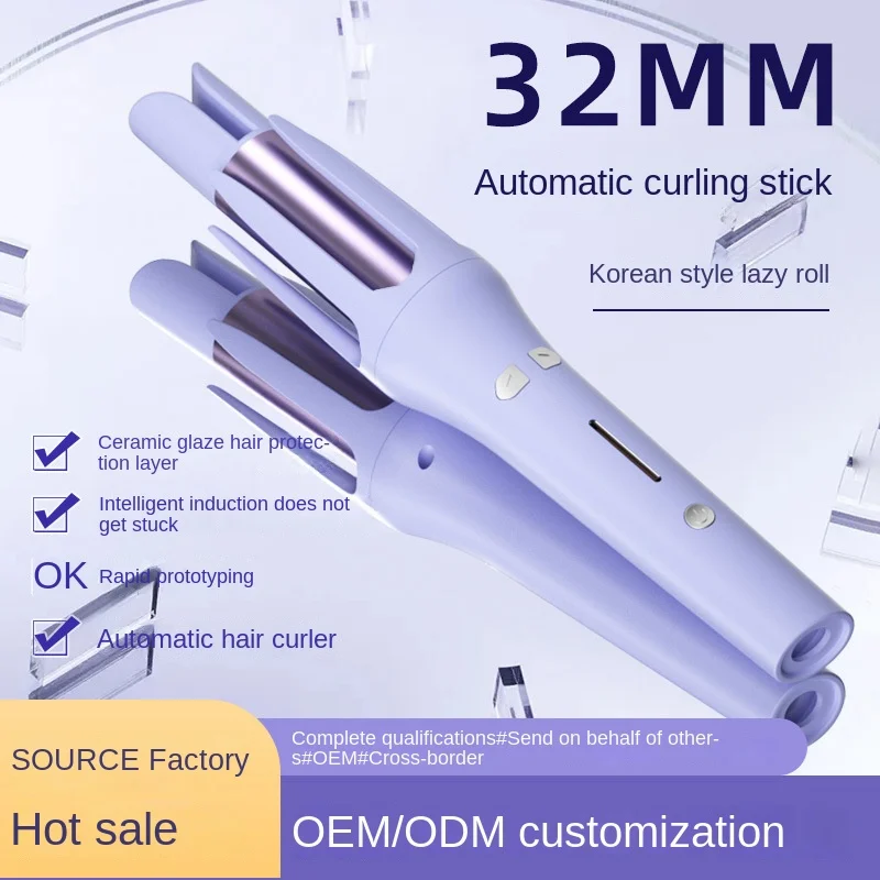 

Korean full-automatic curling stick 32mm large roll electric negative ion hair care and perm lazy artifact Chicken rolls stick