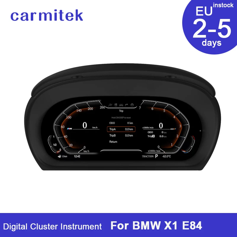 OriginalCarDigitalClusterInstrumentforBMWX1E84LCDDashboardDigitalInstrumentCluster