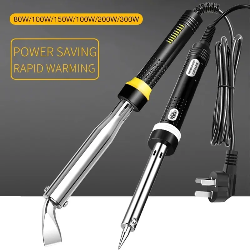 Soldering Iron 80W 100W 150W 200W 300W Electric Soldering Irons Pencil Soldering Iron Station Tool Welding Repair Rework