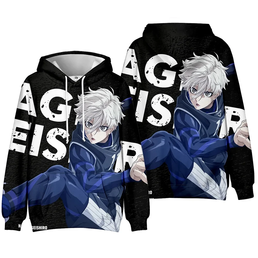 

Autumn Anime Blue Lock 3D Print Hoodies Men Women Fashion Casual Sweatshirts Long Sleeve Hoodie Pullovers Tracksuit Clothing