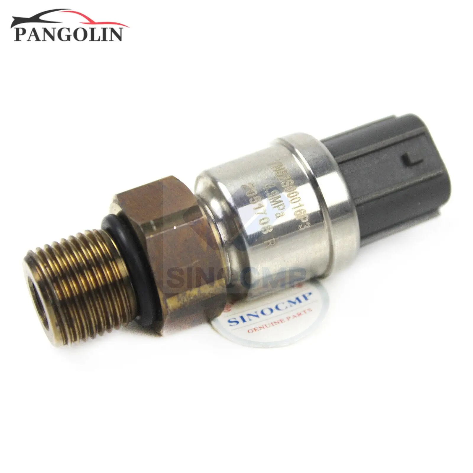 

1pc Excavator High Pressure Sensor YN52S00016P3 YN52S00016P2 YN52S00016P1 for Kobelco SK200-6 SK200-6E with 3 Months Warranty