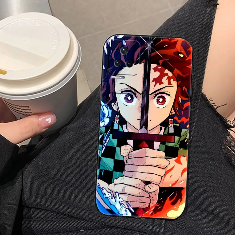 Anime Demons Slayers Tanjiro Themed Phone Case Cover