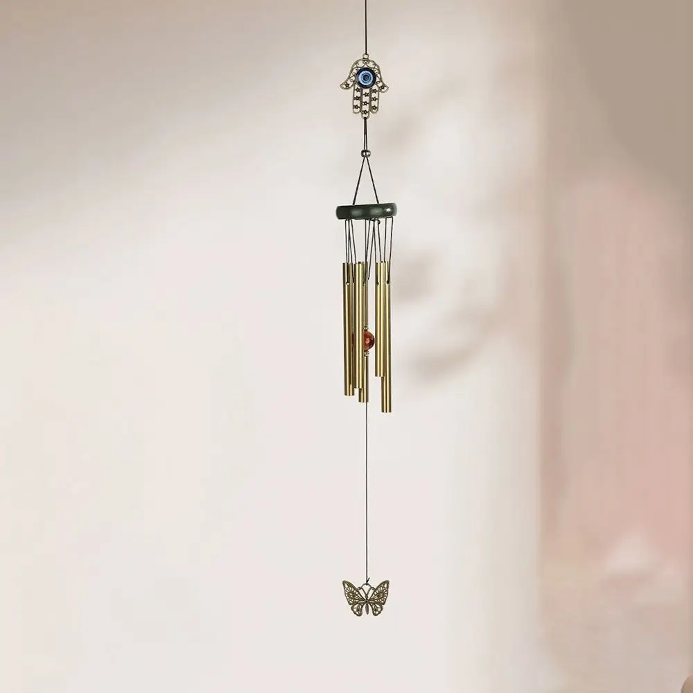Creative Garden Accessories Metal Wind Chime Owl Home Decoration Living Room Balcony Pendant Chime Pendant Garden Wind