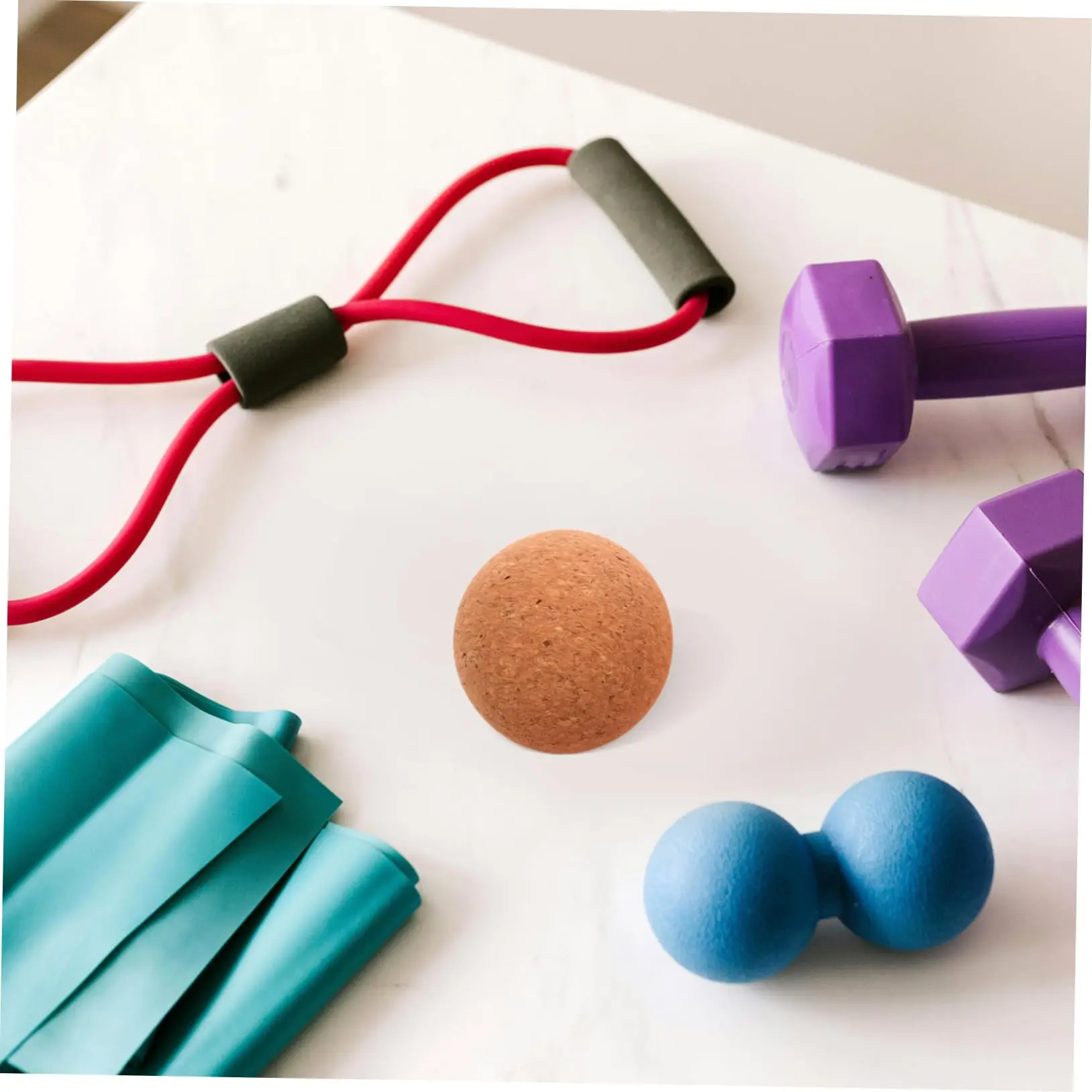 Description Picture 2 of itemCork Massage Ball Back Massage Foot Massager Yoga Ball Tension Release Therapy Myofascial Ball Relax Muscles Trigger Point