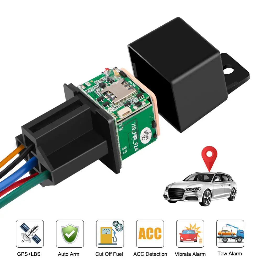 

Реле Gps-Трекер Mv730, 9-90 в, 2 + 4 Гб