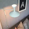 Marseille Wall Lamp White Black Metal Trumpet Swing Arm Sconce Lamp For Study Room Bedroom Modern Living Room Corner Wall Lamp 2