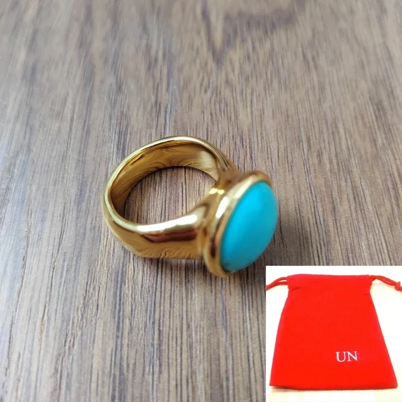 Elegant Summer Fairy Style Pearl and Turquoise Ring