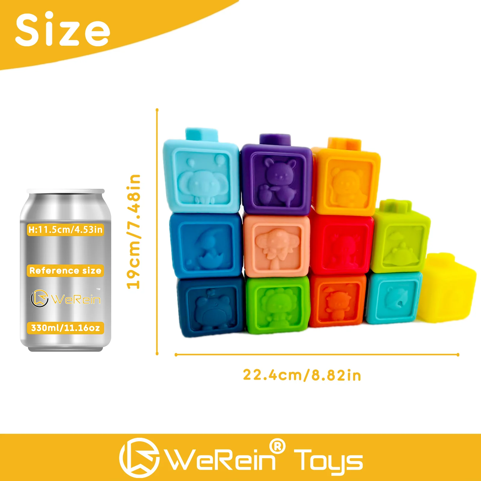 Silicone Baby Building Blocks 2