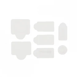 Silicone Dust Protector for Game Console - Dust Proof Cover and Antidust Plug (Transparency)