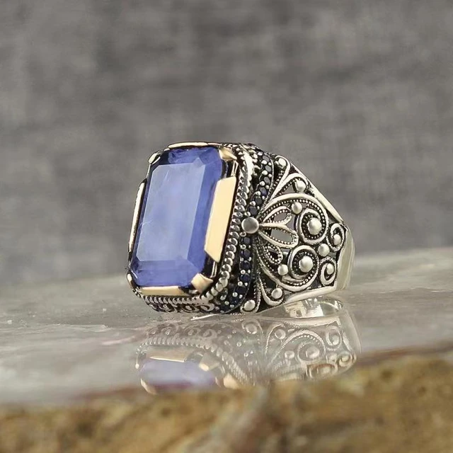 Retro handmade turkish ring for men | Fruugo SA