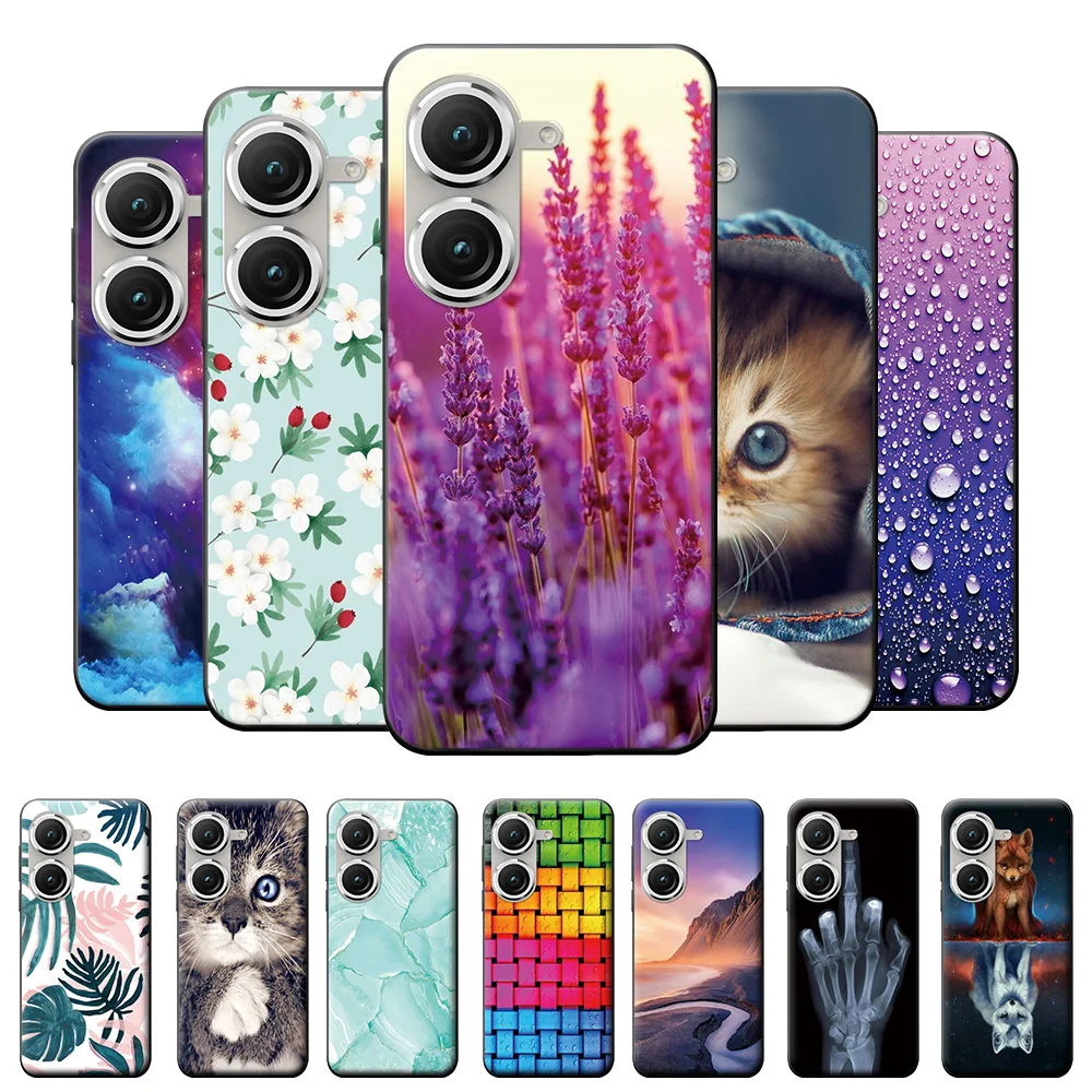 Per Asus Zenfone 10 Cover Posteriore Coque Per Asus Zenfone 9 Stampa Custodia Morbida In Silicone Tpu Asus Zenfone 10 Paraurti Fundas