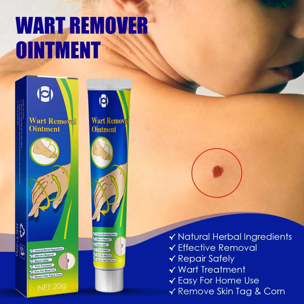

9PCS Skin Wart Spot Tag Remover Cream Painless Mole Dark Spot Warts Remover Serum Freckle Face Wart Removal Essential Oil