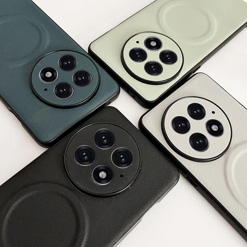 Magnetic PU Leather Anti-Slip Ultra Thin Phone Case