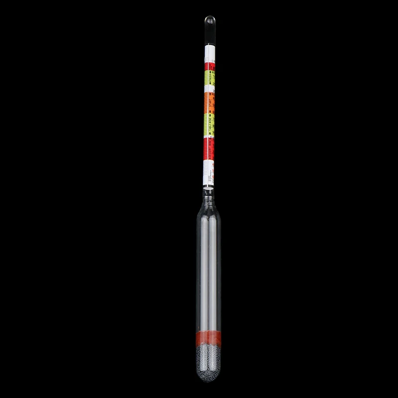 Triple Scale Hydrometer For Home Brew Wine Beer Cider Alcohol Testing 3 Scale Hydrometer Wine Sugar Meter Gravity ABV Tester wine alcohol meter
