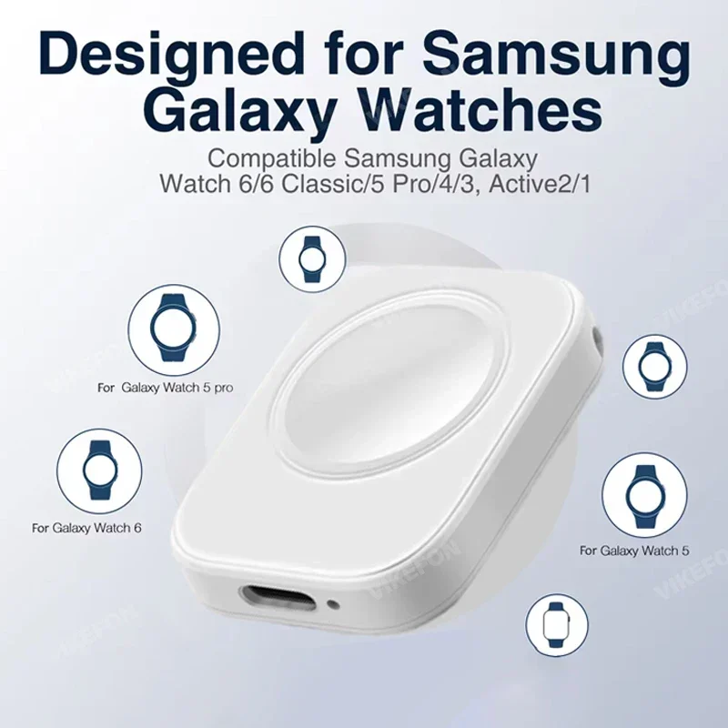 Wireless Portable Fast Charger for Smartwatches