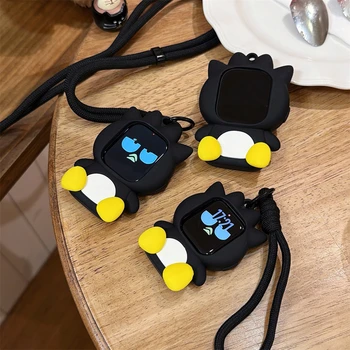 Watch Case Lanyard Silicone Protective Cute For BADBADTZ-MARU For Apple Watch S11 S10 S9 S8 SE Ultra 49MM Cartoon Holiday Gift 1