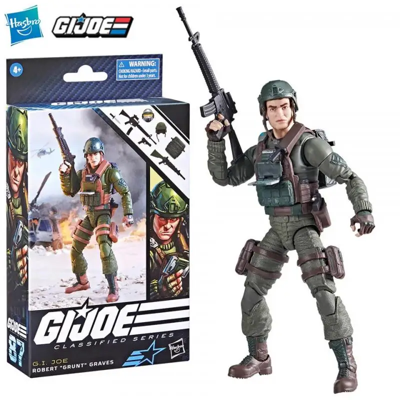 

Hasbro G.I.Joe Series Genuine Original Grunt film peripheral F7470 Collections Children's Gifts Movable Characters Model Toys