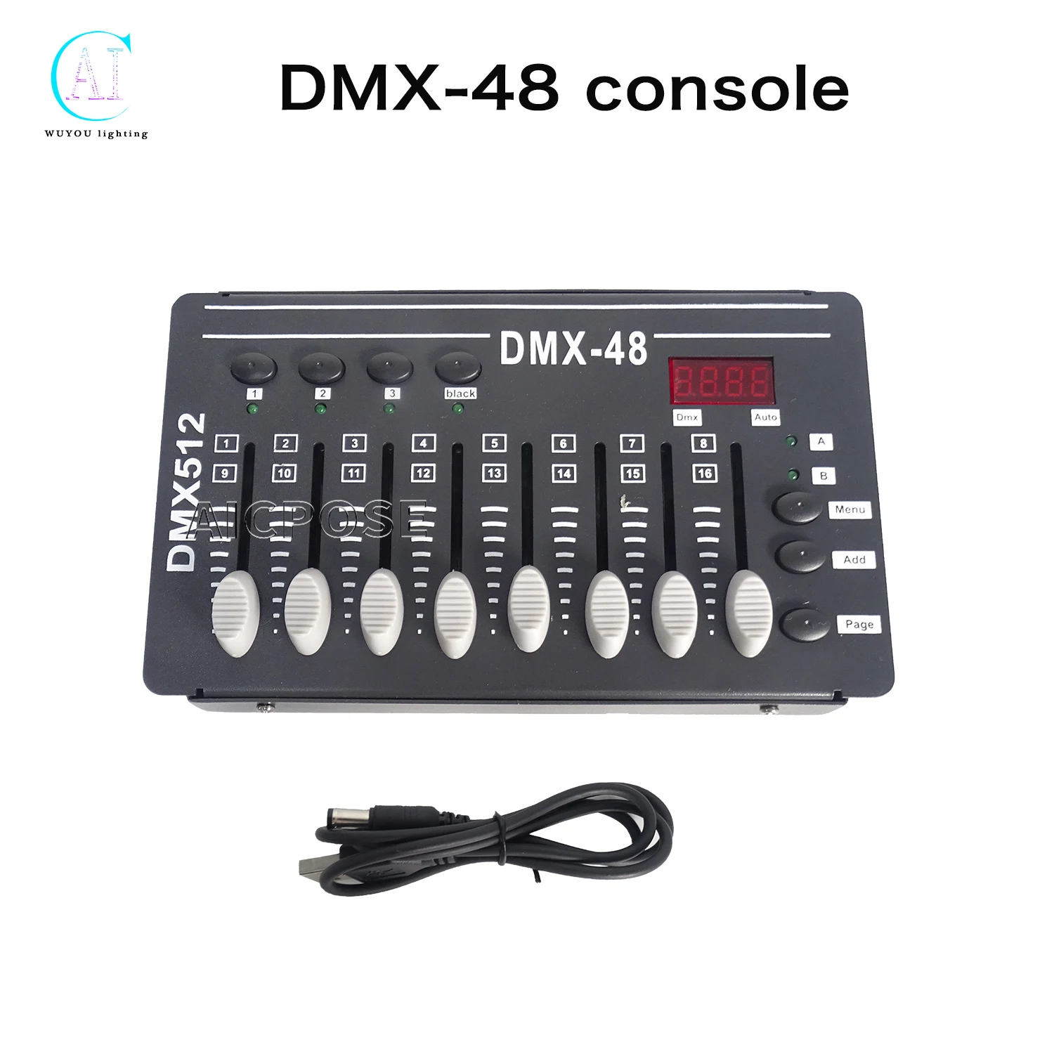 Mini Controller Dmx Dmx512 Controller Console Luci Per Teste Mobili Led Par Light Dj Disco Lighting Effect Console