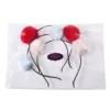 Soft Pom Headband Furry Cat Ear Cute Hairband For Kids Children Hoop Accessories Miss 6