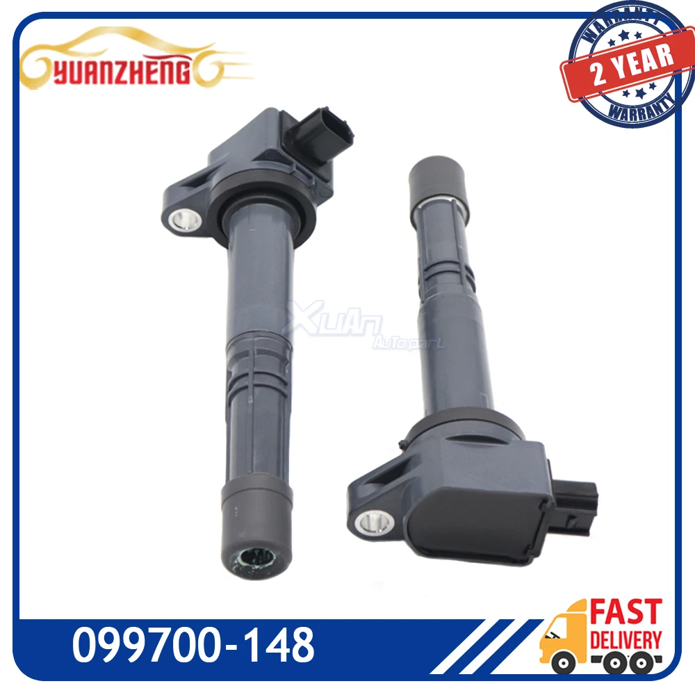 

NEW 099700-148 Car Ignition Coil for Honda Accord ODYSSEY Civic Crosstour CR-V Acura ILX 2.0L 2.4L 2000-2015 30520-R40-007