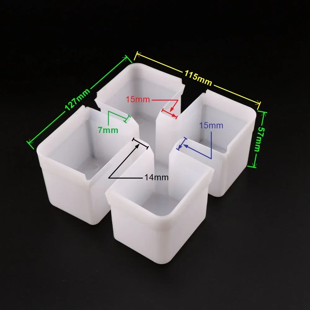 1pcs Elevator oil cup oil box Elevator bottom pit guide rai collecting box square pit machine set elevator parts