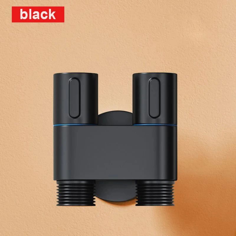 مجموعة صمامات زاوية جدارية من سبائك الزنك للحمام،...